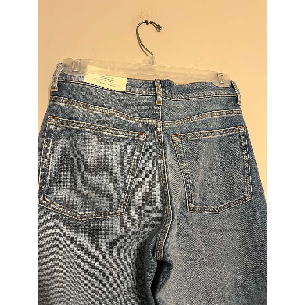 Everlane THE WAY-HIGH® SAILOR JEAN 2.0 in Medium Wash Size 24 NWT! - Picture 9 of 11
